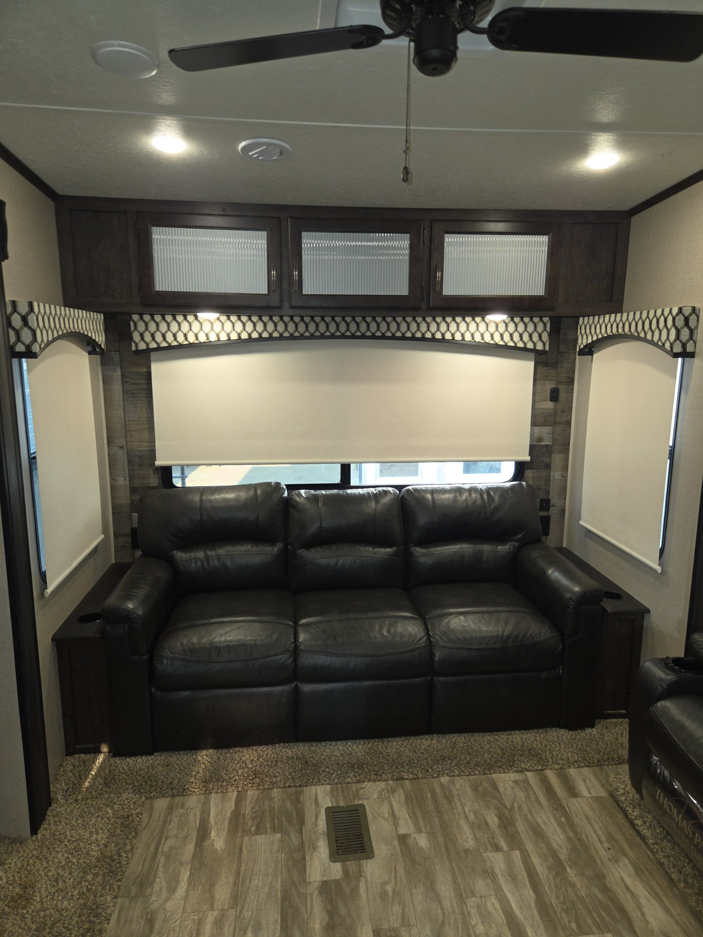 Finished RV interior after a Camper Care rebuild